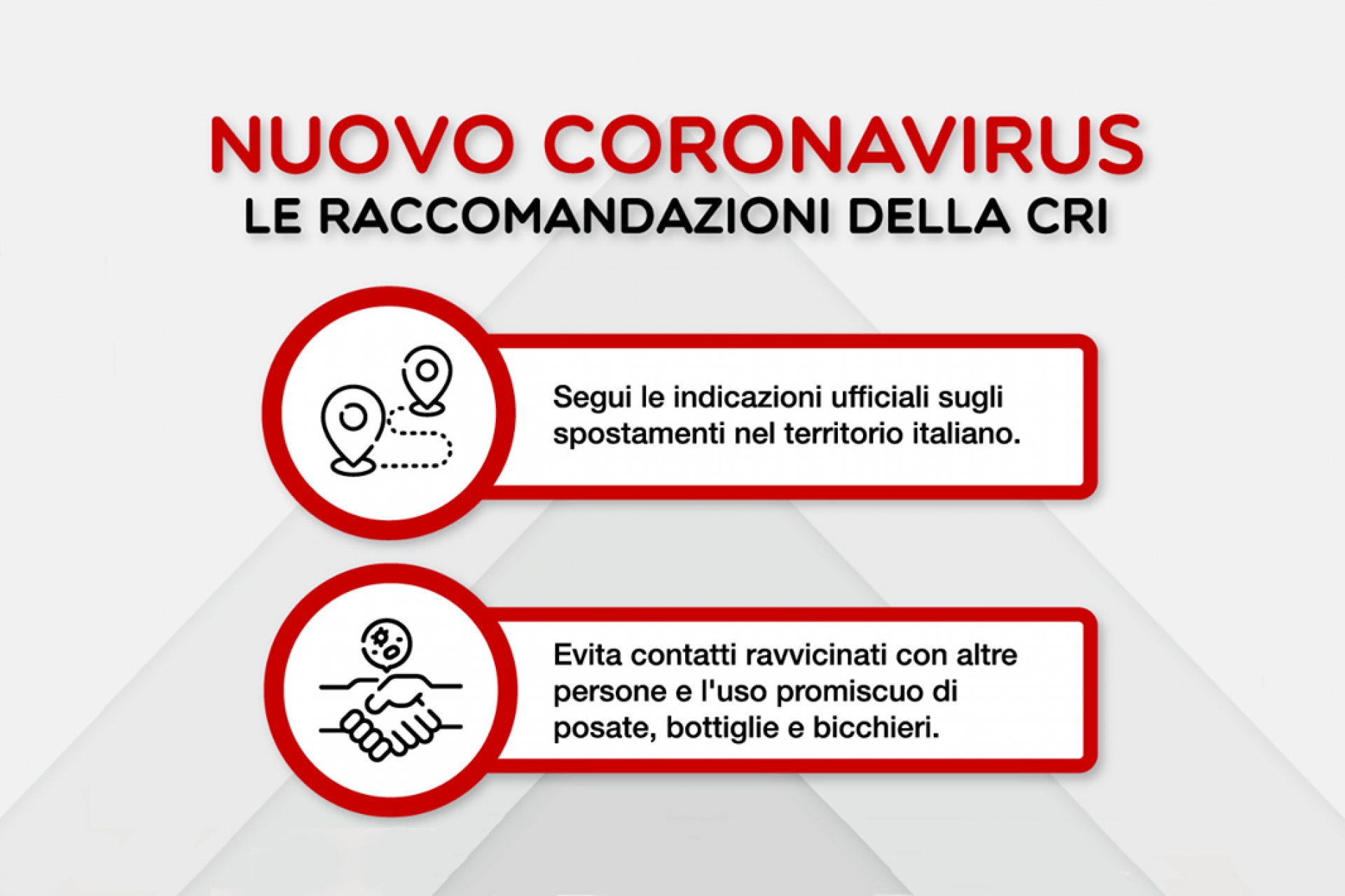 Coronavirus: comportamenti, consigli e numeri utili