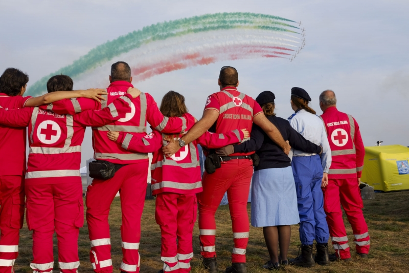 La Croce Rossa di Milano all&#039;Air Show di Linate