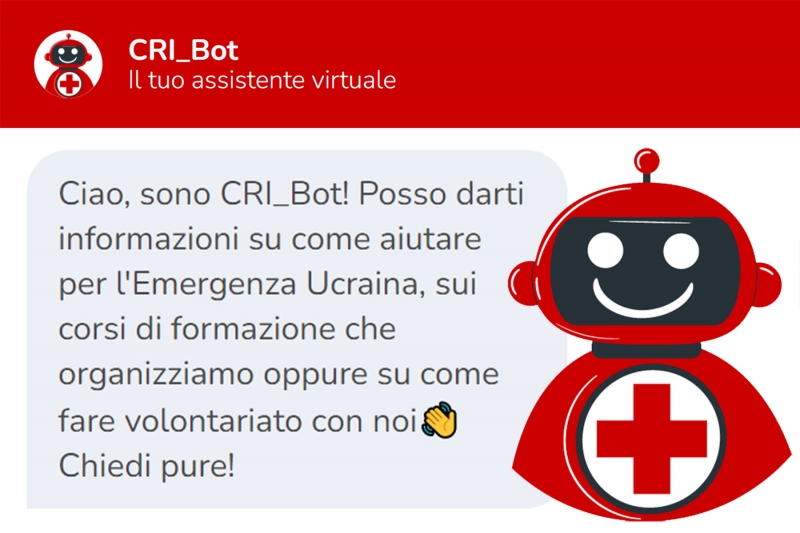 L'intelligenza artificiale di Userbot a supporto della CRI Milano