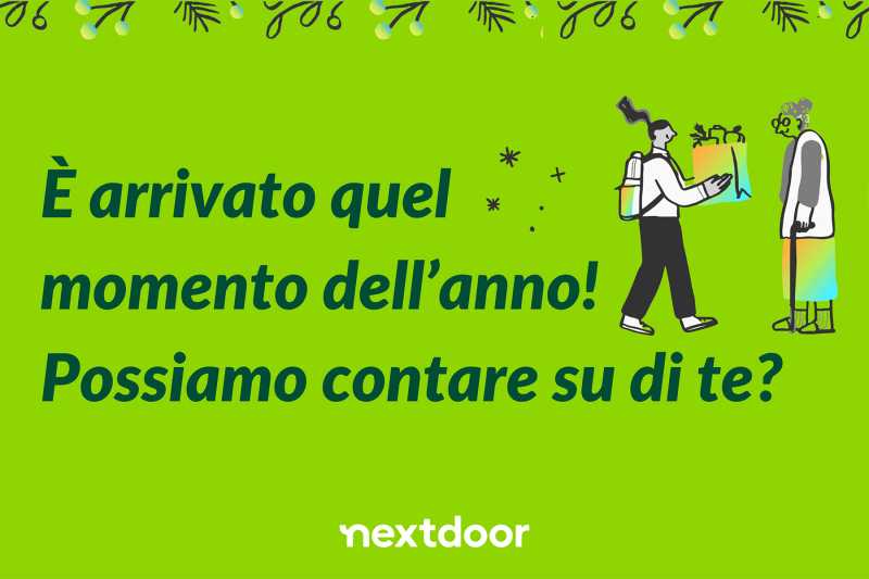 Conta su di me, CRI Milano aderisce alla campagna di Nextdoor per la solidarietà tra vicini