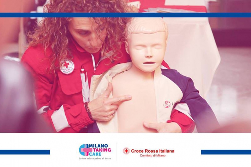 Milano Taking Care: Croce Rossa presente con incontri informativi e lezioni gratuite per la popolazione