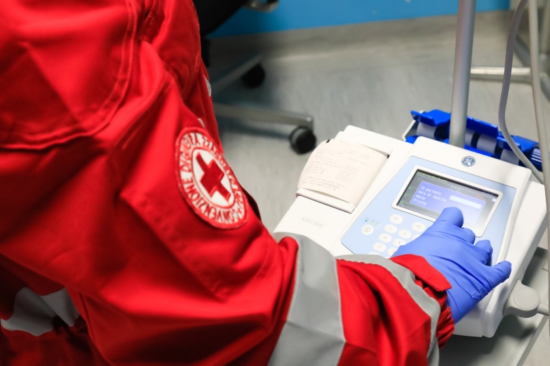 Elettrocardiogramma: il servizio dell&#039;ambulatorio Croce Rossa di via Pucci 7